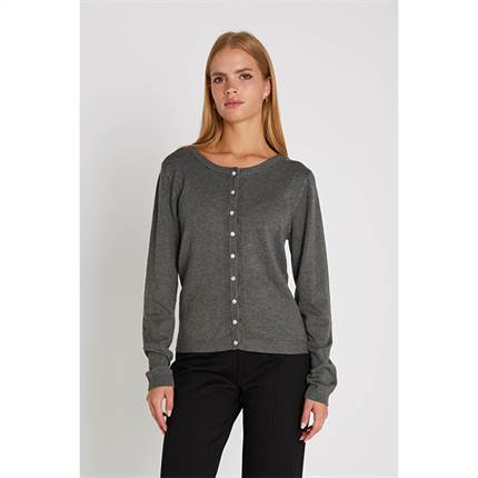 RUE de FEMME Heloise strikket cardigan - Storm grey 